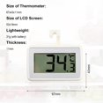 thumbnail image 4 of jesticaly 2piece Kitchen Thermometer With Accurate LCD Display Fast Read Waterproof Fridge Thermometer, 4 of 6