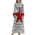 thumbnail image 1 of Vestido largo de Soldado de Invierno Vestidos de mujer verano Vestido de verano Vestidos de noche para mujer Falda de mujer, 1 of 4