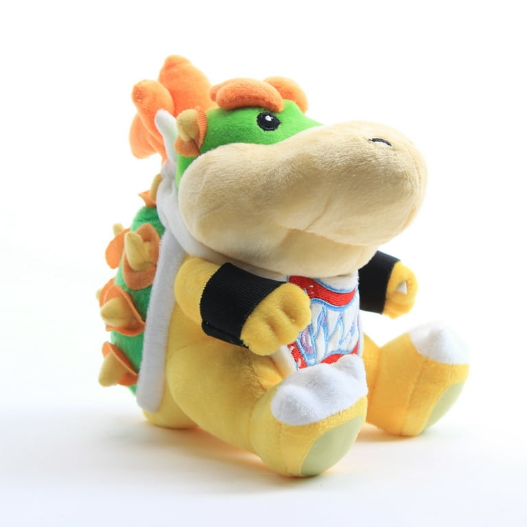 uiuoutoy Super Mario Bowser Jr. Plush Toy 7'' Baby Koopa Figure 