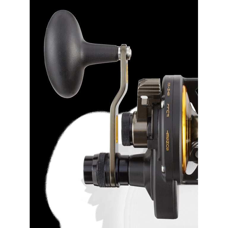 PENN Fathom 2-Speed Lever Drag Reel, Size 30, Durable Metal Frame