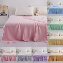 Summer Blanket X1 Summer Cool Blanket Summer Fiber Ice Silk Cover Summer Blanket Children's Double Fiber Towel Cool Blanket Quilt Conditioning Blanket Four-Piece Set