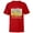 Red, variant on The Simpsons Isle Style Board Meeting Beach Surfing - Short Sleeve T-Shirt for Kids - Customized-Navy
