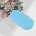 thumbnail image 6 of Unique Bargains 1 Pc Wave Pattern Bath Sponge Body Scrubber Blue, 6 of 6