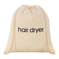 thumbnail image 1 of Secador de cabello Bolsa de almacenamiento Organizador de viajes Bolsas de dibujo Simple compactación de almacenamiento Compacto P sol de viaje Multi Beige, 1 of 8