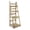 Natural, variant on Fionafurn 4-Tier 44'' Ladder Shelf Bookshelf Bookcase Storage Display Plant Leaning Shelf Black