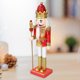 thumbnail image 1 of Figuras de de Cascanueces, figuras de Cascanueces de Navidad, adorno de Cascanueces de 11,81 pulgadas para decoración de escritorio central Rojo Macarena figura soldado cascanueces, 1 of 8
