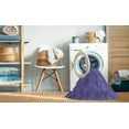 thumbnail image 2 of Ahgly Tapis Rectangulaire Lavable en Machine Intérieur Transitionnel Violet Améthyste Violet, 5 Pieds x 8 Pieds, 2 of 7