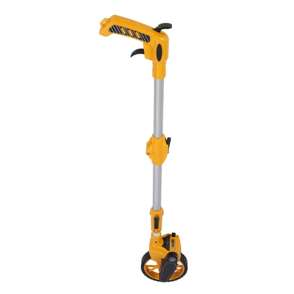 Yajisi 9999.9m Folding Distance Measuring Wheel – 1‑Touch Reset, 40″ Extension, ±0.5% Accuracy, Ideal for Builders, Landscapers & Homeowners