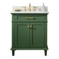 thumbnail image 3 of Legion Furniture 30" MDF/Veneer Wood Sink Vanity Cabinet in Vogue Green, 3 of 10