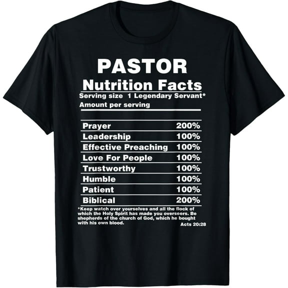 t-shirt Funny Church Pastor Clergy Appreciation For Men and Women T-Shirt mens,black,women,funny,journey,Crew Neck, Short Sleeve,printing