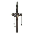 thumbnail image 3 of Meyda Tiffany - 26306 - Three Light Floor Base - Floor Lamp - Mahogany Bronze-90pack, 3 of 3