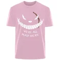 thumbnail image 4 of Camiseta de algodón 100 % transpirable de alta calidad con estampado divertido de carita sonriente de hip hop para hombre, ropa informal de moda urbana para hombre, 4 of 4