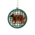 thumbnail image 2 of Adorno para de Navidad, adorno colgante de Navidad, pequeño adorno navideño con forma de figurita para decorar el hogar, el porche interior Oso, 2 of 8
