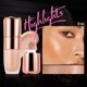 thumbnail image 1 of Pisexur Belleza Maquillaje Barra de aseo de alto brillo con 8 colores, perla tridimensional natural, ligera, fina, fácil de aplicar, barra de aseo de alto brillo de 7,6 mlpara mujeres y hombres, 1 of 4