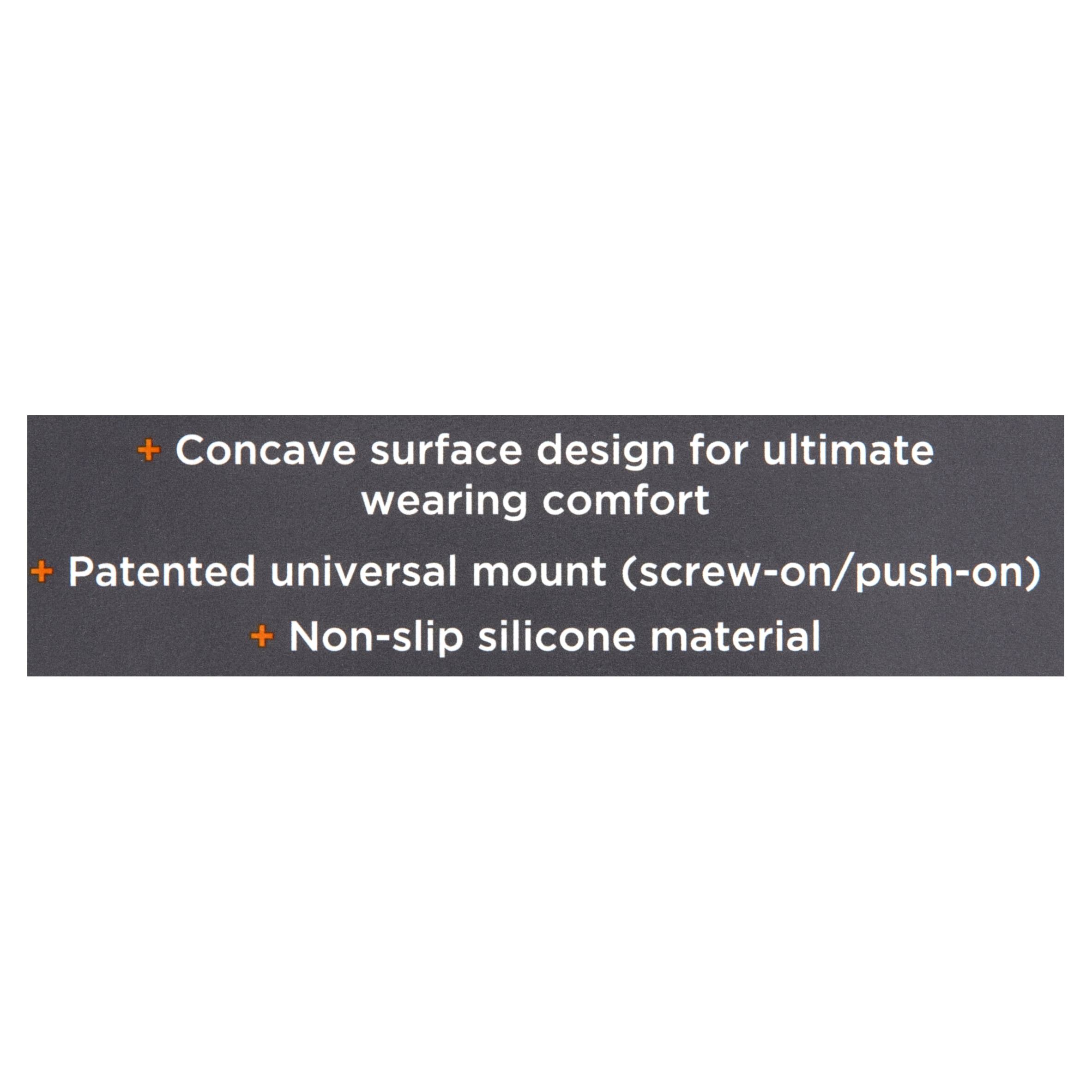 Equate Clear 11mm Comfort Fit Silicone Nose Pads, 1 Pair