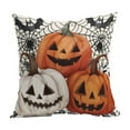 thumbnail image 2 of Halloween Linen Throw Pillow Case Cushion Cover Home Sofa Decor, 2 of 5