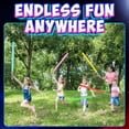 thumbnail image 3 of Rykon Inflatable Light Sabers for Kids, Pack of 12, 35-Inch Neon Blow Up Toy Saber Swords, Party Favors, Goodie Bags, Galaxy Theme Birthday Party Supplies, 3 of 6