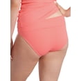 thumbnail image 2 of Sunsets Women's Swimwear Neon Coral Hannah High Waist Bikini Bottom, 2 of 2