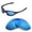 Ice Blue Coated - Polarized, variant on Walleva Titanium Polarized Replacement Lenses for Oakley XX/Old Twenty (before 2011 version) Sunglasses