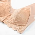 thumbnail image 4 of BSDJILFG Lace Bras for Women Casual Bralette Triangle Cups Front Closure Soft Seamless Comfortable Supportive Everyday Bra ,M-5XL, 4 of 8