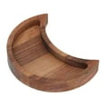 thumbnail image 1 of Wood Crystal Tray Moon Shape Solid Wood for Stones, Gemstones, Jewelry Display Storage, 1 of 7