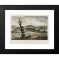 thumbnail image 2 of William Guy Wall 14x12 Black Modern Framed Museum Art Print Titled - The Junction of the Sacandaga and Hudson Rivers (1821-1822), 2 of 5