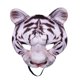 thumbnail image 4 of Mascarilla cara de tigre creativa Hugo Accesorios de Halloween de tigre Blanco, 4 of 8