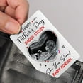 thumbnail image 5 of Upload Photo Ultrasound Baby Wallet Card, Personalized Name & Photo Sonogram Cards Gift For New Dad/Dada/Husband From Wife, Bumps 1st Father's Day 2025 Card, Customized Baby Bump Metal Cards, 5 of 6