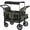 Green, variant on Memoryfield 4-Seater Stroller Wagon for Kids with Safety Harness, Removable Canopy, Snack Tray & Swivel Wheels, Green