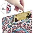 thumbnail image 4 of FMSHPON Mandala Clipboard Hardboard Wood Nursing Clip Board and Pull for Standard A4 Letter 13x9 inches, 4 of 7