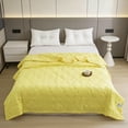 thumbnail image 5 of Cool Summer Bed Quilt - Super Soft, Breathable Double-Sided Duvet with Classic Stitching, Washable, Lightweight for All Seasons, Perfect for Enhance Comfort, 5 of 5