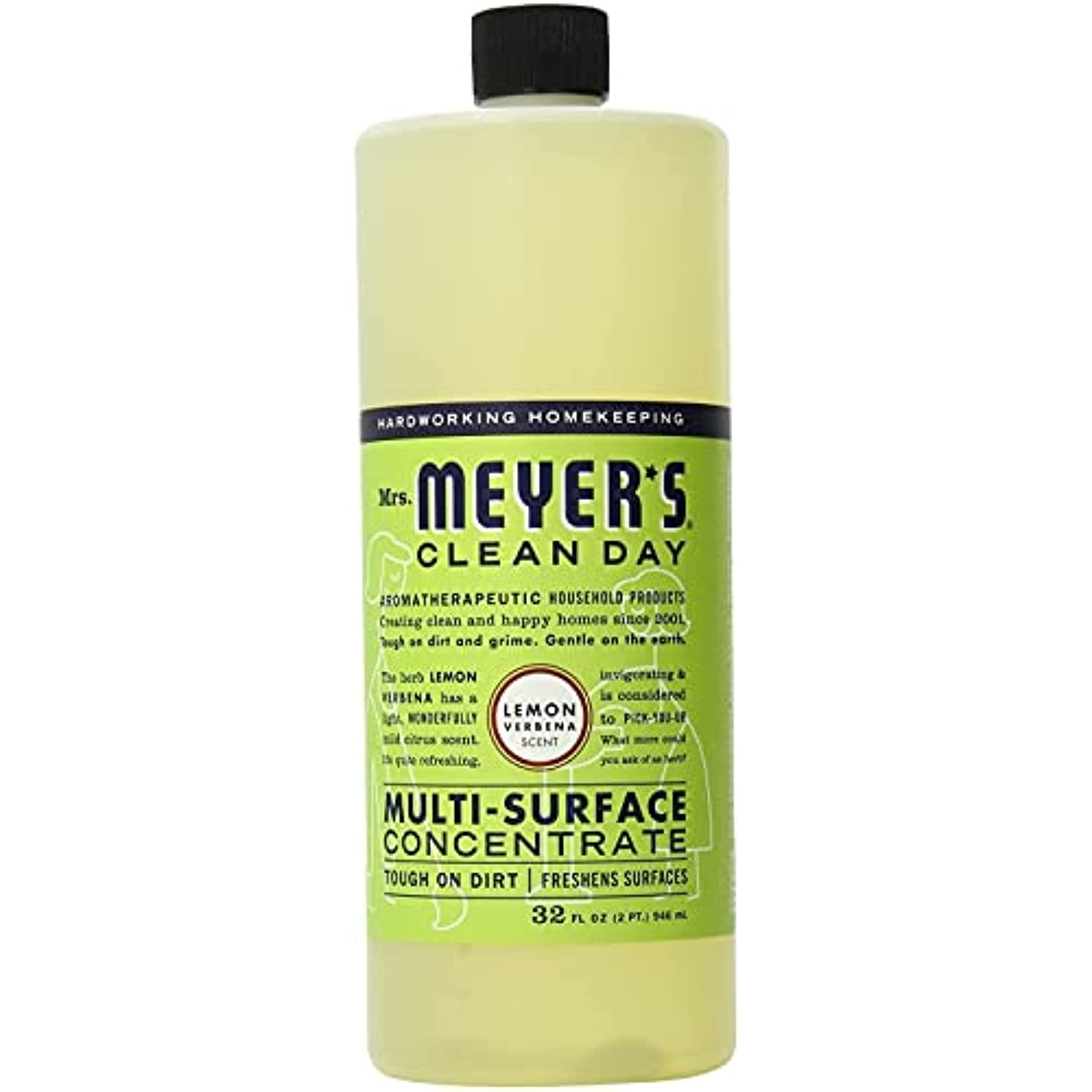 Mrs. Meyers Clean Day All Purpose Cleaner, Lemon Verbena, 32 Ounce