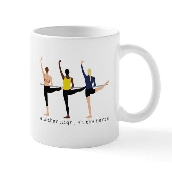 CafePress - Night At The Barre Mugs - 11 oz Ceramic Mug - Novelty Coffee Tea Cup