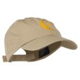 thumbnail image 5 of Moon and Star Embroidered Cap - Khaki OSFM, 5 of 5