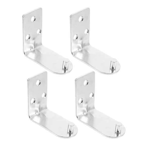 GOOHOCHY Fire Extinguisher Bracket for Wall Mounting Sturdy Iron Holder Suitable for Home Use Silver Color