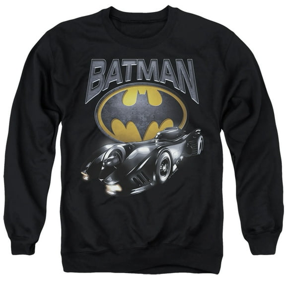 The Flash Batman Batmobile Unisex Adult Crewneck Sweatshirt