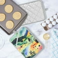 thumbnail image 5 of Yayeee Pot Holders Kitchen Heat Resistant with Pocket 7"x9.8" Cotton Oven Cooking Hot Pads, Art Field, 5 of 7