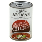 Buffalo Style Chicken Chili with Beans, Canned Meat, 15 oz