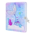 thumbnail image 1 of Agenda Journal homicozy en forma de sirena con candado para niñas de 6 a 8 años, 1 of 7