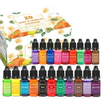 MANNYA Wax Dye Candle Color Dye Epoxy Resin Dye 20 Vibrant Colors High Concentrated