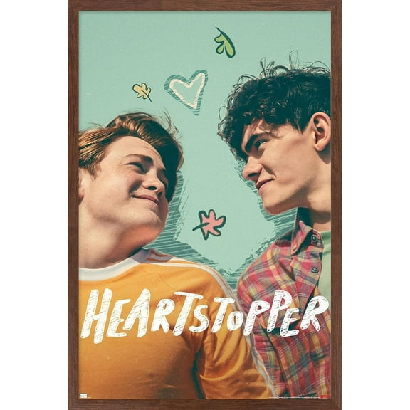 Netflix Heartstopper: Season 1 - One Sheet Wall Poster, 14.725" x 22.375" Framed