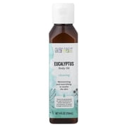 Aura Cacia Aromatherapy Bath Body and Massage Oil Eucalyptus Harvest - 4 fl oz