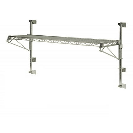 18 Deep X 30 Wide 24 High Adjule 1 Tier Chrome Wall Mount 18 Deep X 30 Wide 24 High Adjule 1 Tier Chrome Wall