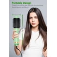 thumbnail image 3 of Hair Dryer Brush, Blow Dryer Brush - 1400W Hot Hair Brush Styler, One-Step Volumizer - 4 in 1 Brush Blow Dryer with Negative Ion, 3 Heat Settings for Frizz-Free Styling, 3 of 9