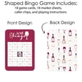 thumbnail image 3 of Big Dot of Happiness But First, Wine - Bingo Cards and Markers - Wine Tasting Party Bingo Game - Set of 18, 3 of 5