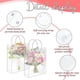 thumbnail image 3 of Paquete de 50 Bolsas de Regalo Transparentes con Asas, Bolsas de PVC Reutilizables A Granel, Bolsas de Regalo Transparentes, 3 of 5
