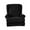 Black, variant on veasfak Wing Back Arm Chair -Piece Wingback Sofa Slipcover Dark Blue
