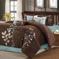 thumbnail image 5 of Brooke 8-Piece Embroidered Bed Comforter Set, 5 of 10