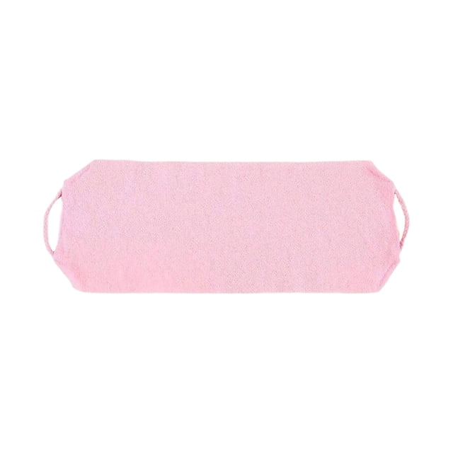 Hearth & Gear Exfoliating Back Scrubber With Handles Two Sides For Shower Deep Cleans Skin Massages Invigorating Circulation One Size Heated Towel Rack Towels for Bathroom Paper Towel Holder under