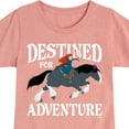 thumbnail image 3 of Disney Brave - Merida & Angus Destined for Adventure - Toddler & Youth Girls Short Sleeve Graphic T-Shirt, 3 of 6